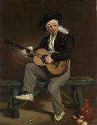 Edouard Manet The Spanish singer painting
